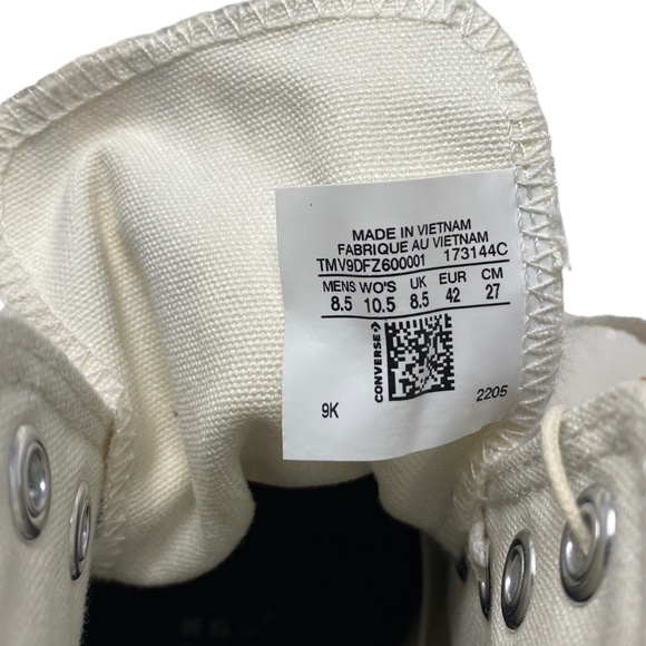 Converse Chuck Taylor High Synthetic Multi Women Sneakers Custom 173144C-PORWHT - Picture 9 of 11